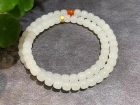 【御珠宫坊】羊脂白玉珠串