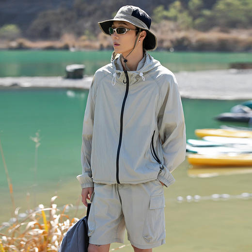 【拯救土味】普斯特潮牌防晒衣~男女同款夏季超薄凉感防晒服，穿出高级感！UPF5-+ 商品图0