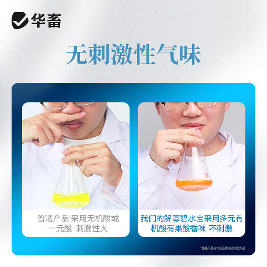 【社群专享】华畜解毒碧水安 有机酸 不刺激 快速打破油膜 商品图2