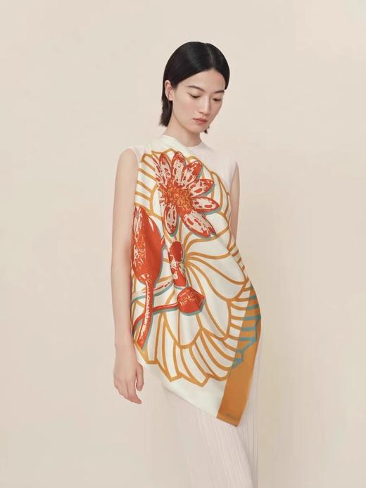 万事利 双面印花中方巾-好运连连 商品图1