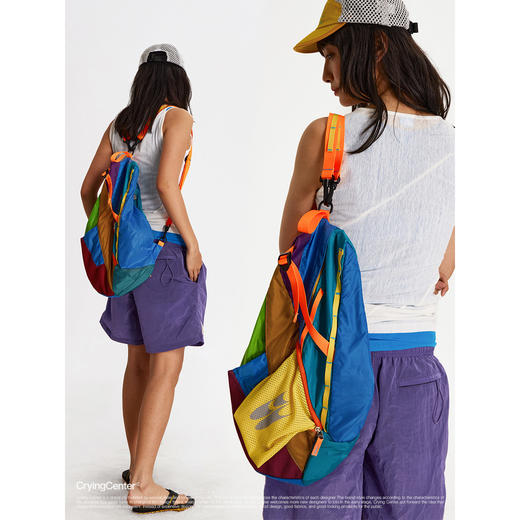 CryingCenter  彩色鞋仓双肩包沙滩包 哭喊中心 商品图2