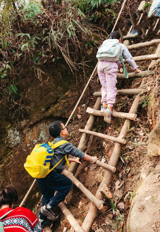 4.18已成团！彭州老鹰岩摘樱桃、挖笋、藤蔓秋千、木梯攀爬、绳索攀登、石板滩速降～ 商品图7