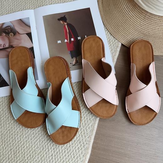 品牌直发！【弥黙夏季真牛皮凉拖】百丽同厂，软到不想脱，懒人必备！牛皮凉拖｜软弹透气，百搭显高 商品图10