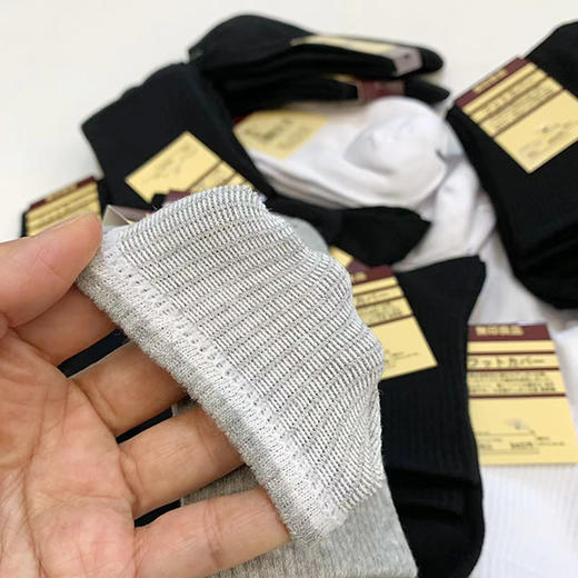 纯元！出口订单余！一年四季都好穿的无印中筒袜！ 商品图7