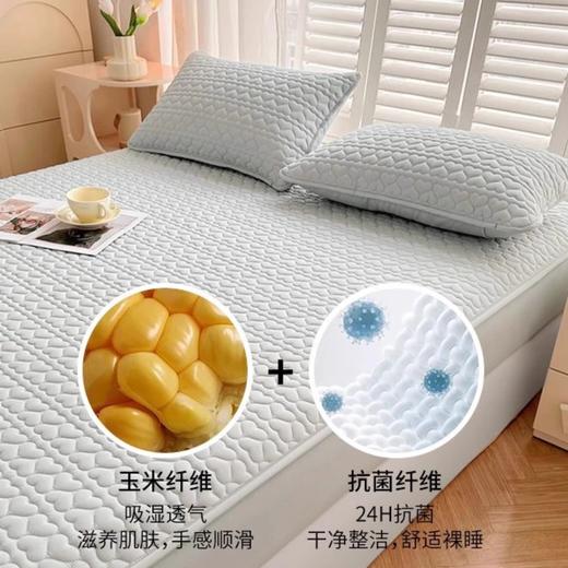 【米纤维填充透气、机洗不变形耐洗】防口水头油枕头套防汗夹棉枕套单个家用一对装整忱头套48cmx74cm.TA 商品图3