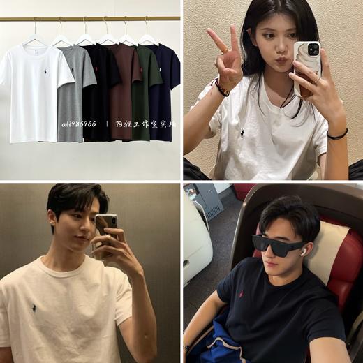 【拉夫刺绣小马，纯棉短袖T恤】男女款，合作了十几年的外贸老厂，压箱底的硬通货 商品图0