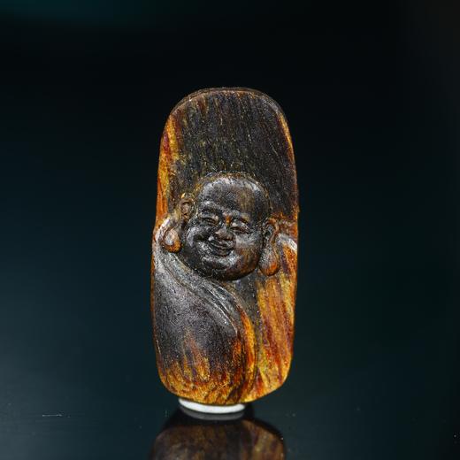 BC.NF4.12-4   白棋沉水弥勒佛，0.9g 商品图0