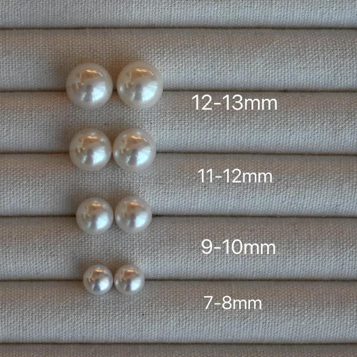 【高定淡水珠预售10-15天】大美溯源淡水珍珠爱迪生专场【珍珠耳饰.耳钉耳环】 商品图2