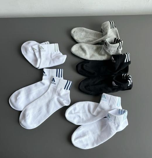 一组5双。短筒袜来了AD运动短筒男女袜 商品图1