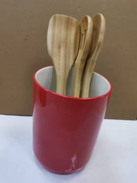 882864868855 kate spade Kate Spade凯特·丝蓓 餐具陶瓷罐（含 3 件餐具）