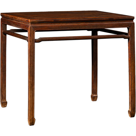 明代 黄花梨罗锅枨马蹄腿八仙桌 商品图5