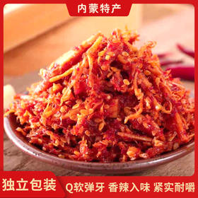 【Q弹牛板筋】正宗牛板筋香辣鲜香休闲零食100g大袋