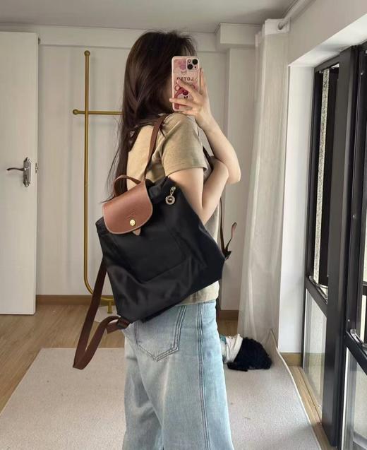 买包的尽头b须是龙x呀！龙x尼龙双肩包！ 商品图4