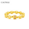 GAONAS 黄铜合成锆石手链 莲花宝相 贵气新中式金色手链11954SGO 商品缩略图1