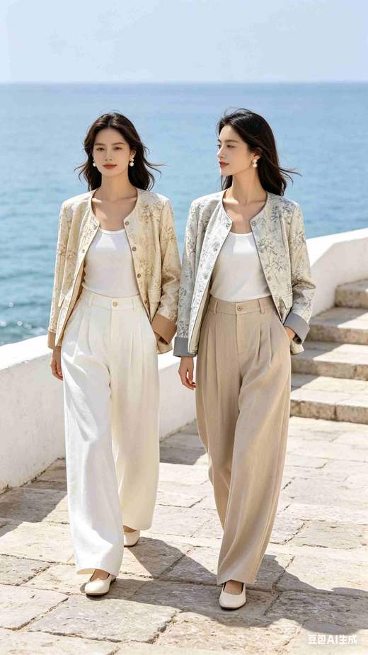 64W836时尚气质款国风外套 商品图1