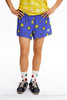 CryingCenter复古手绘黄蓝撞色星星（含内衬）运动休闲短裤 商品缩略图4