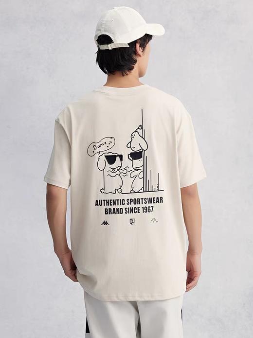 XXMkappa卡帕背靠背夏季情侣款t恤休闲短袖纯棉 商品图3