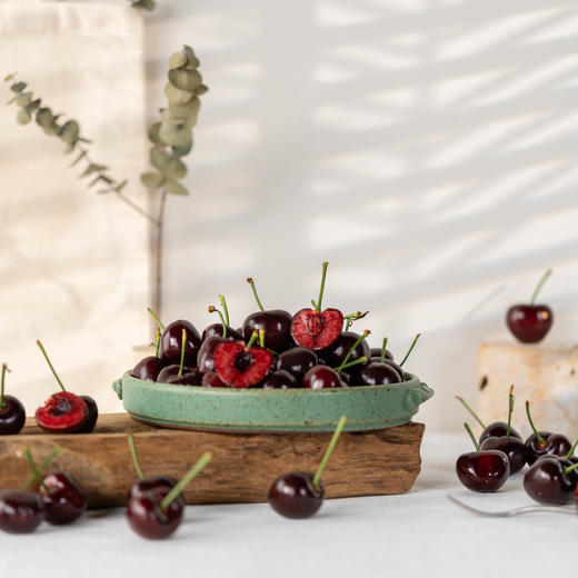 【排单发货】烟台大棚美早大樱桃丨努力让每一只果子树上熟之后再采摘，甜度高，带酸有风味！到货以后冷藏口感更佳，⭐️顺丰/京东空运随机发 商品图4