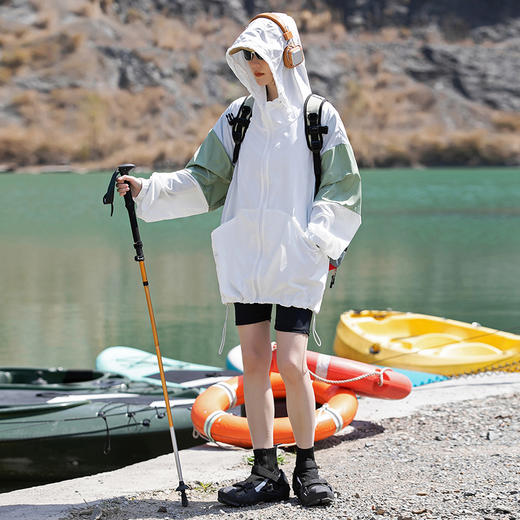 【拯救土味】普斯特潮牌防晒衣~男女同款夏季超薄凉感防晒服，穿出高级感！UPF5-+ 商品图14