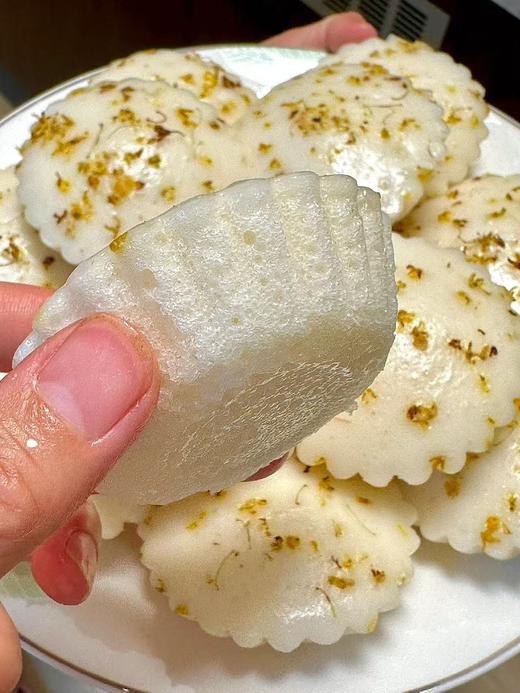 周三取货：【山药桂花发糕】一组4个（一个净重50克左右），香甜好吃！ 商品图3