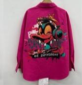 NC趣味图案大版长袖衬衫51220（红）春季161030090321 商品图2