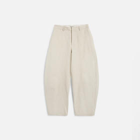 YMC LIKE A TROUSER 男女装日本棉麻面料弯刀阔腿裤