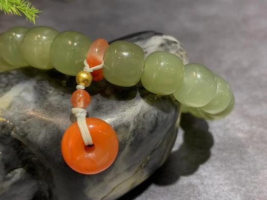 【御珠宫坊】青白玉手串 商品图2