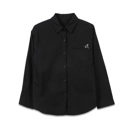 基础百搭极简纯色小马衬衫-纪念日百货门店同款169262840 商品图0
