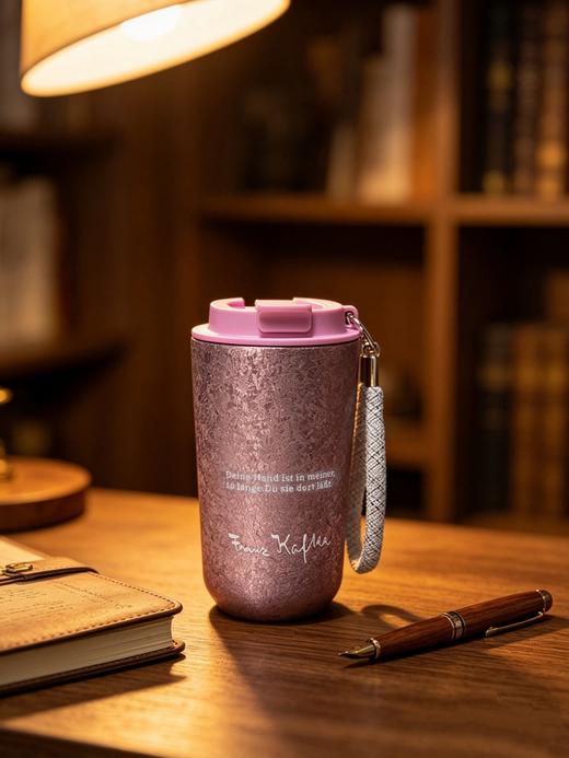 【预售早鸟价】卡夫卡 · 我要握紧你的手  覆钛定制咖啡杯【5月中旬发货】 商品图5