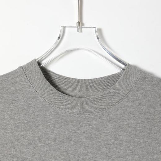 SDSA男装2026新款高贵轻奢潮牌简约卷边纯色圆领短袖T恤百搭时尚 商品图1