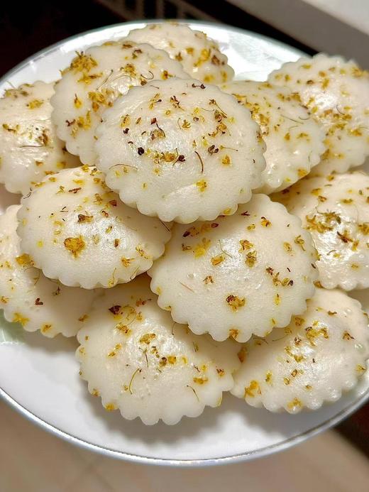 周三取货：【山药桂花发糕】一组4个（一个净重50克左右），香甜好吃！ 商品图5