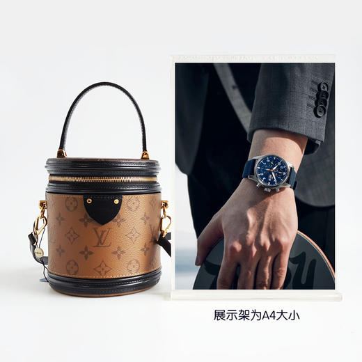 【95新】LV路易威登M43986老花CANNES发财桶包手提单肩包女士130426AK18 商品图8