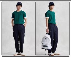 XXMKappa卡帕背靠背短袖男夏休闲T恤字母半袖上衣K0E32TD03