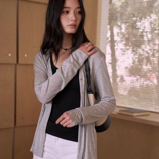 MONZECI KOIMS自然系列零感开衫 | 蚕丝+美利奴羊毛+天丝莫代尔黄金混纺，把“舒服”刻进了DNA里！ 商品图6