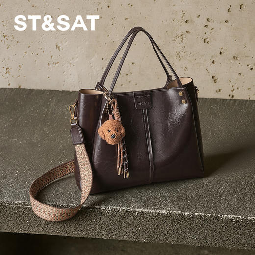 星期六质感简约时尚手提包SSD521A0VM 商品图0