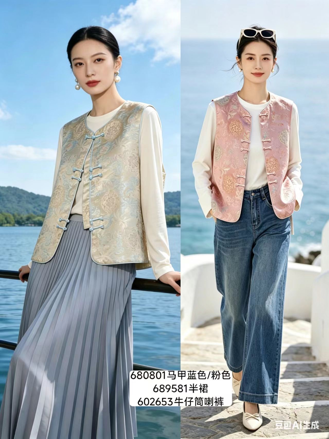 680801新款国风马甲