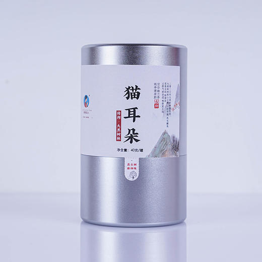 【现货】2026年《倚邦猫耳朵》大黑树林古树春茶 40克*1罐 生茶 散茶 商品图0