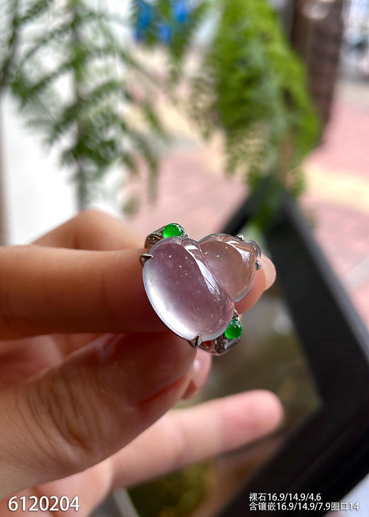 6120204，葫芦戒指。具体价格微信咨询 商品图1