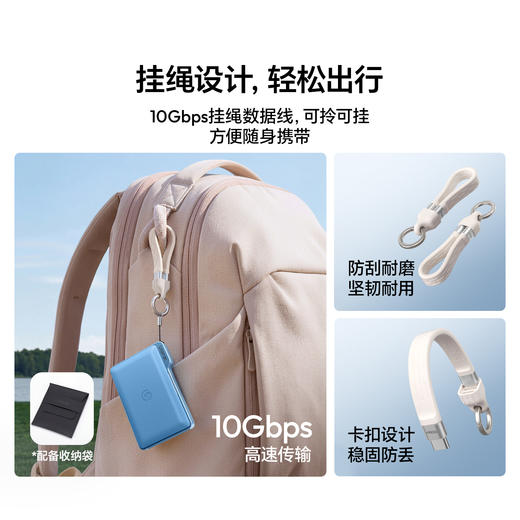 Ulanzi优篮子 DC01闪存卡盒多功能合一SD卡TF卡内存卡盒USB3.1高速传输数据Type-C接口手机电脑相机读卡器 商品图8