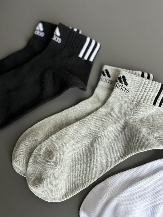 一组5双。短筒袜来了AD运动短筒男女袜 商品图7