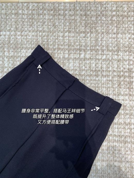 直发 客供面料，小禾家羊毛混纺针织布直筒裤 超级垂顺显瘦 商品图9