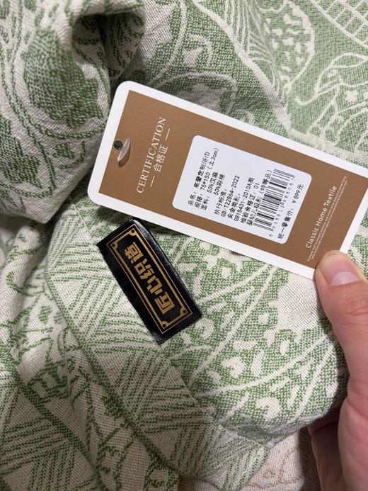 直发 轻奢棉麻 【清】春夏必备多层纱布浴巾多功能盖毯 商品图8