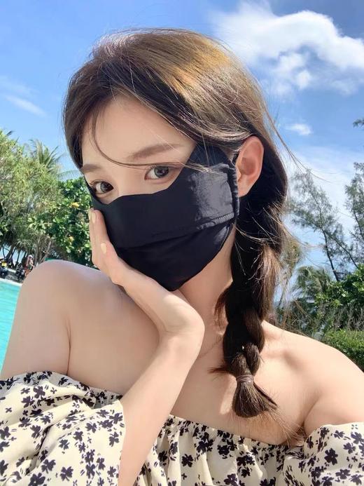 直发 【发四只】纯元，小野和子全天候防晒口罩，有效防晒 商品图5