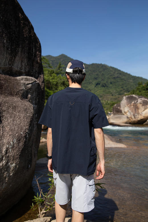 【原纱防晒 接触瞬间凉感 耐磨高弹轻量】瑞士军工山系户外系列短袖 商品图5