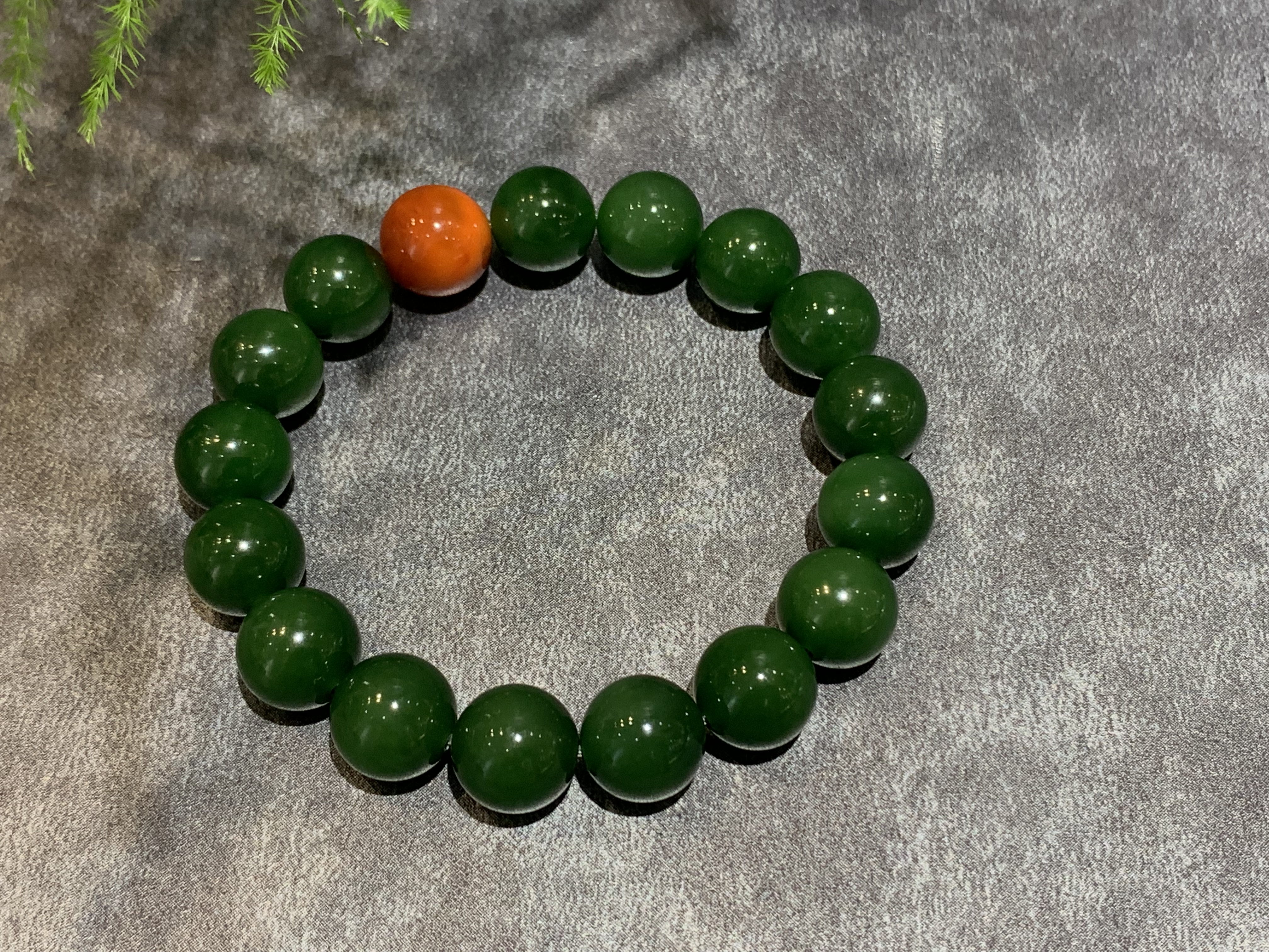 【御珠宫坊·传承系列】碧玉手串