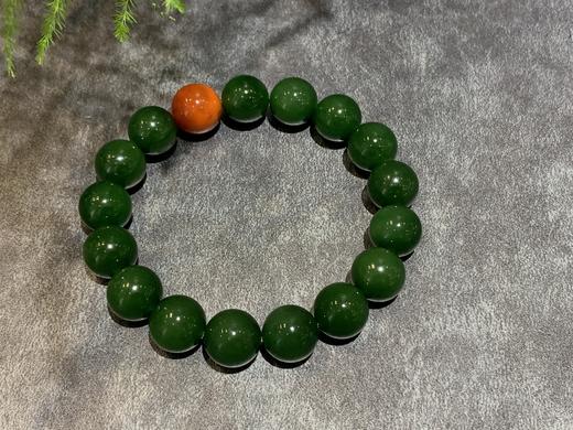 【御珠宫坊·传承系列】碧玉手串 商品图0