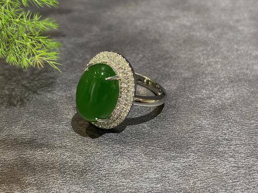 【御珠宫坊】金镶碧玉戒指 商品图1