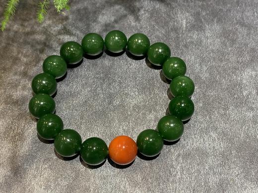 【御珠宫坊·传承系列】碧玉手串 商品图1