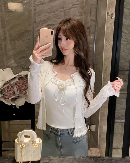 张心子【贯穿夏日】纯欲风吊带背心外穿内搭夏季法式美背内衣 U2603024 商品图13