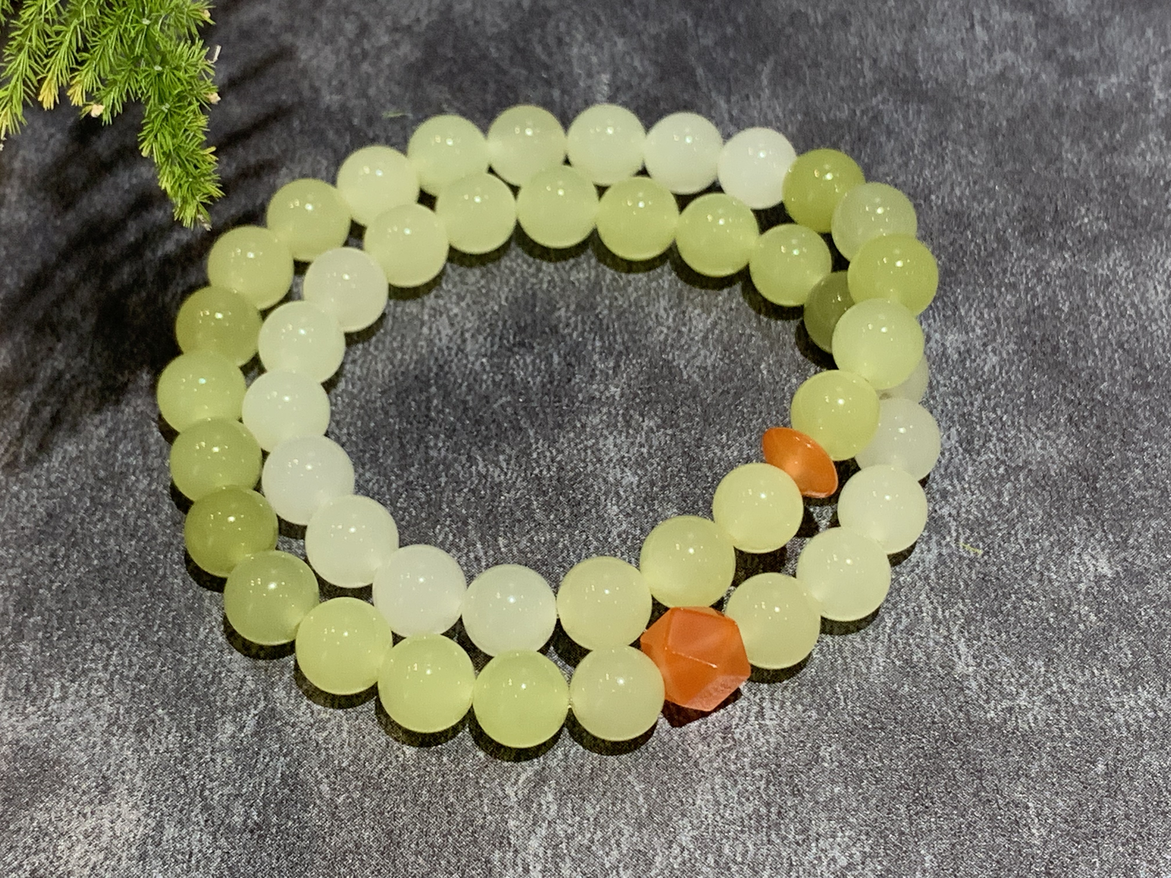 【御珠宫坊】黄口荷和珠串